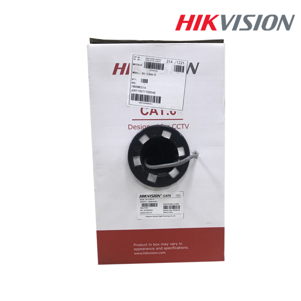 HIKVISION%20DS-1LN6U-G%20305%20MT%20U/UTP%20CAT6%20YANMAZ%20KABLO%20GRI%2023%20AWG