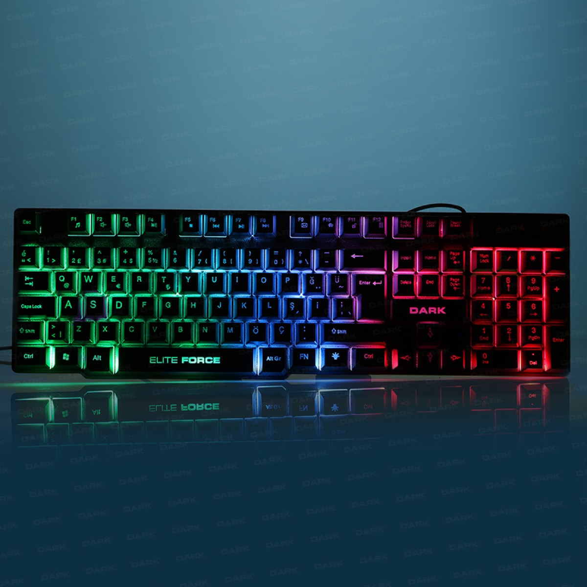 DARK%20DK-AC-GK1000%20TR%20USB%20STANDART%20SİYAH%20GAMER/IŞIKLI%20Q%20KLAVYE