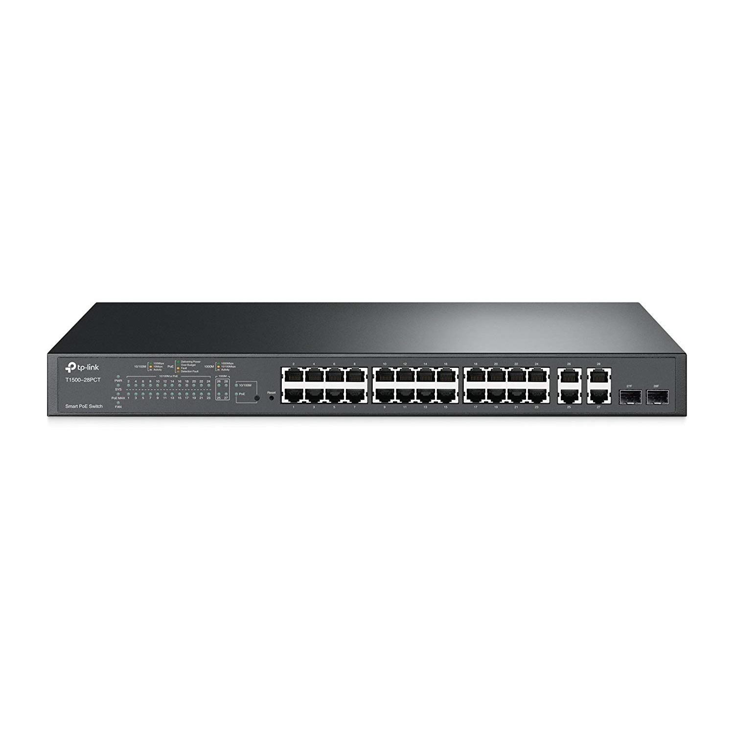 TP-LINK%20OMADA%20TL-SL2428P%2024%20PORT%2010/100%20POE+%202%20X%20SFP%20YONETILEBILIR%20DESKTOP%20SWITCH