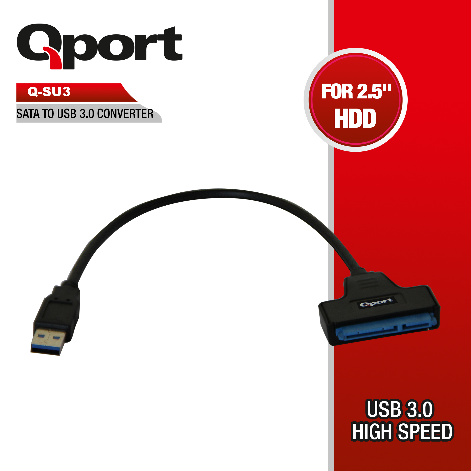 QPORT%20Q-SU3%20SATA%20TO%20USB3.0%20ÇEVİRİCİ%20KABLO