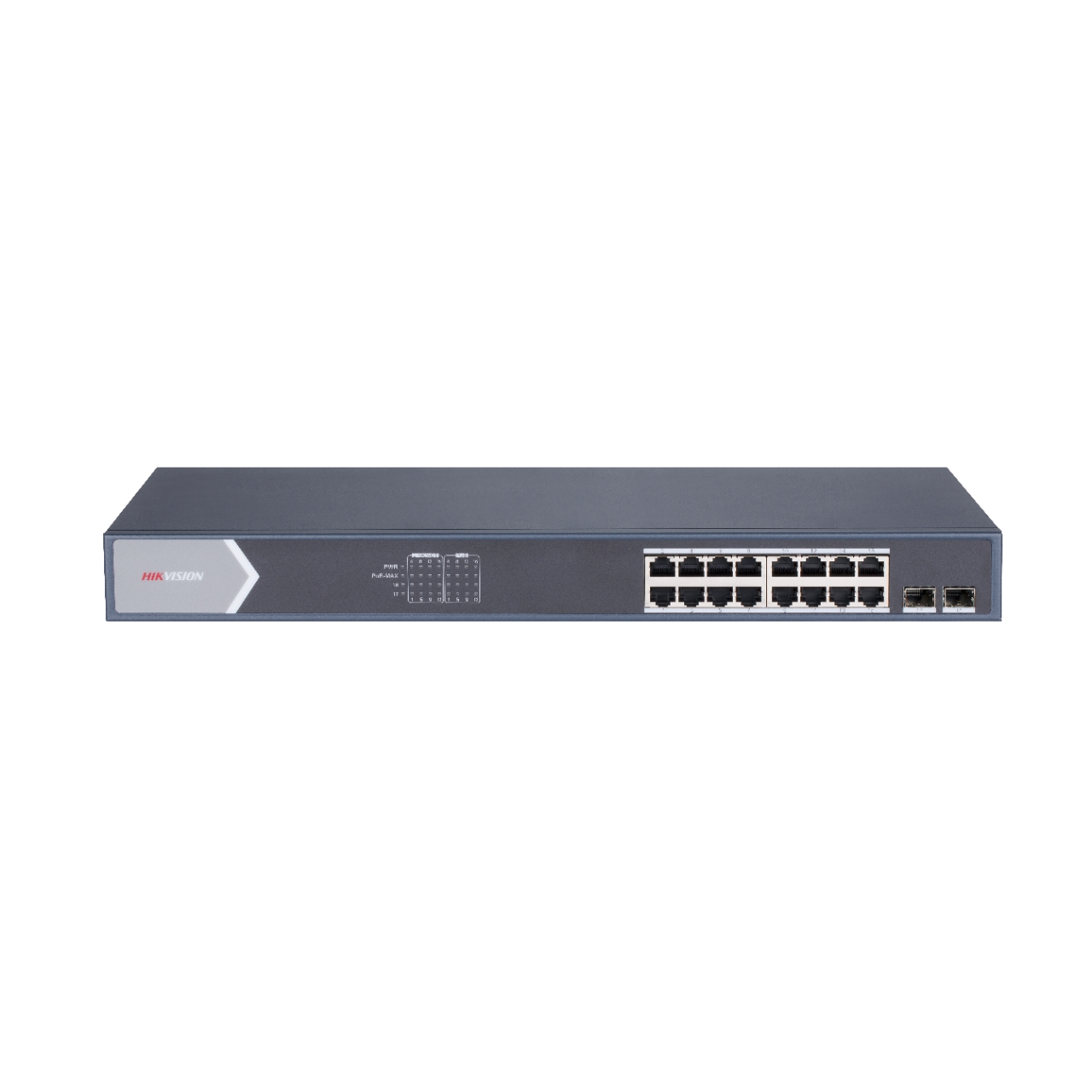 HIKVISION%20DS-3E0518P-E/M%2016%20PORT%20GIGABIT%2016%20PORT%20POE%20YONETILEMEZ%20SWITCH%20125W