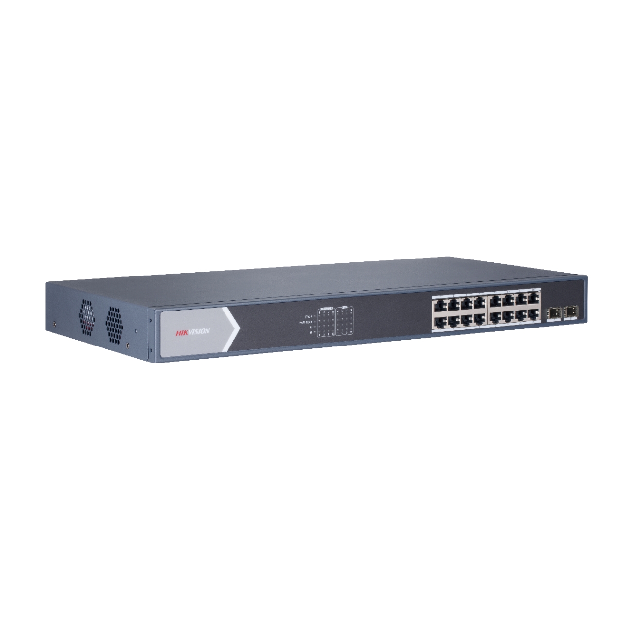 HIKVISION%20DS-3E0518P-E/M%2016%20PORT%20GIGABIT%2016%20PORT%20POE%20YONETILEMEZ%20SWITCH%20125W