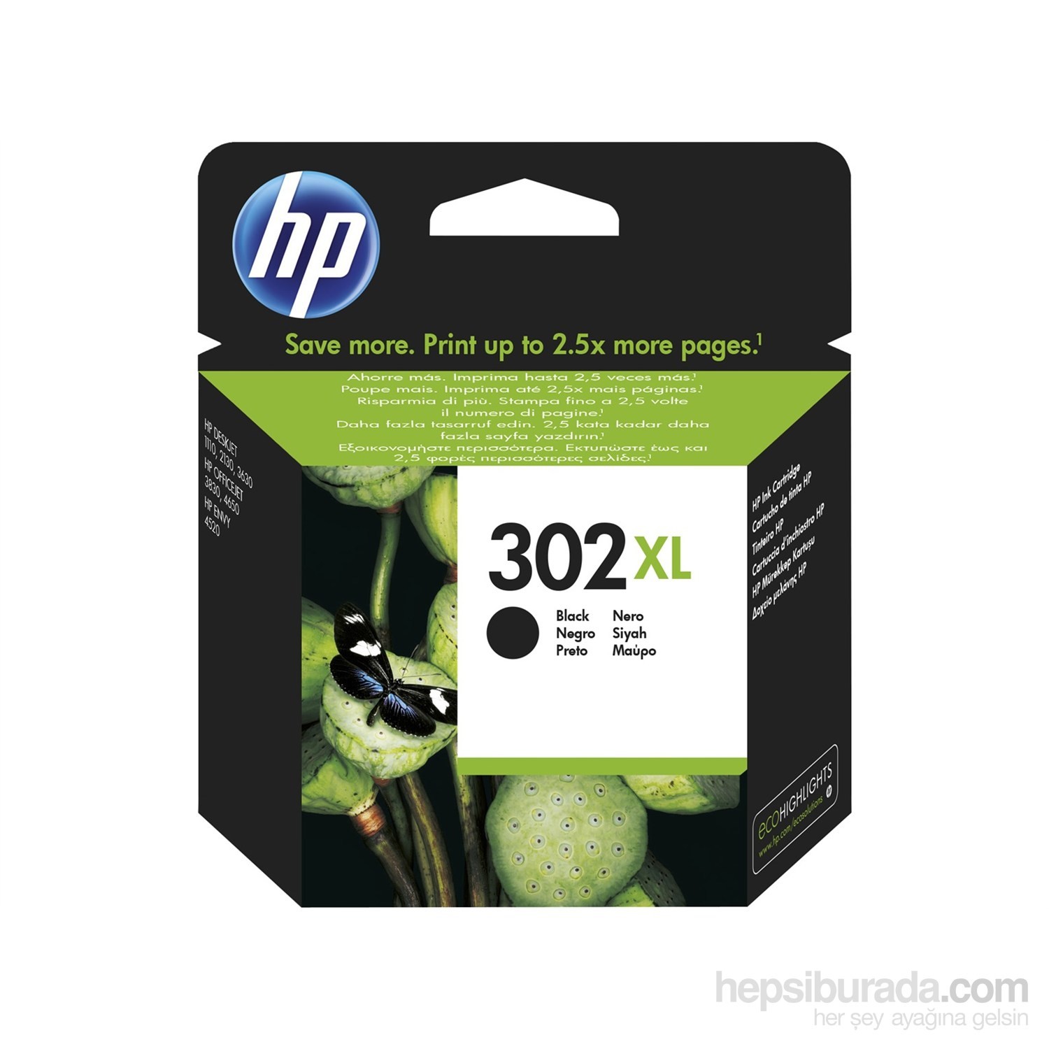 HP%20F6U68AE%20SIYAH%20KARTUS%20NO:302%20XL