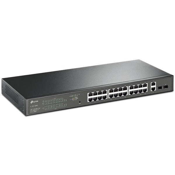 TP-LINK%20TL-SG1428PE%2028%20PORT%2010/100/1000%2024%20PORT%20POE%20+2SFP%20YONETILEBILIR%20RACK%20MOUNT%20SWITCH