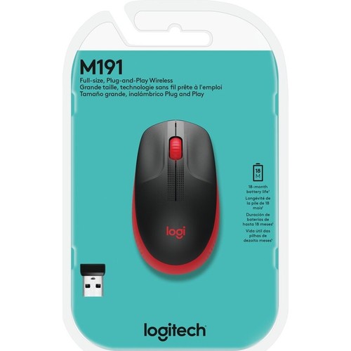 LOGITECH%20M191%20KABLOSUZ%201000%20DPI%20KIRMIZI%20MOUSE%20910-005910