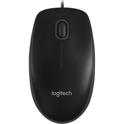 LOGITECH%20910-003357%20KABLOLU%20SİYAH%20B100%20OPTİK%202X%20BUTON