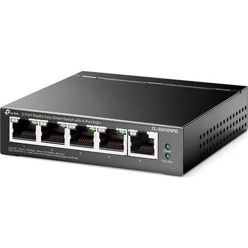 TP-LINK%20TL-SG105PE%205%20PORT%2010/100/1000%204%20PORT%20POE+%20DESKTOP%20SWITCH