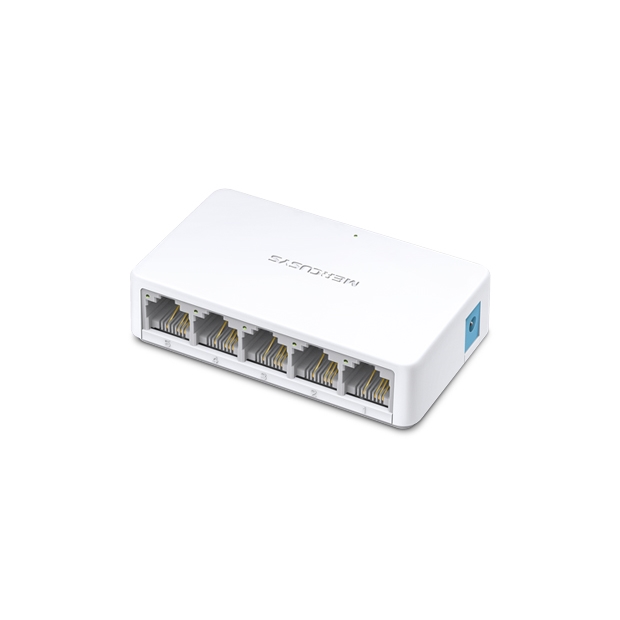 TP-LINK%20MERCUSYS%20MS105%205%20PORT%2010/100%20YONETILEMEZ%20DESKTOP%20SWITCH%20PLASTİK%20KASA