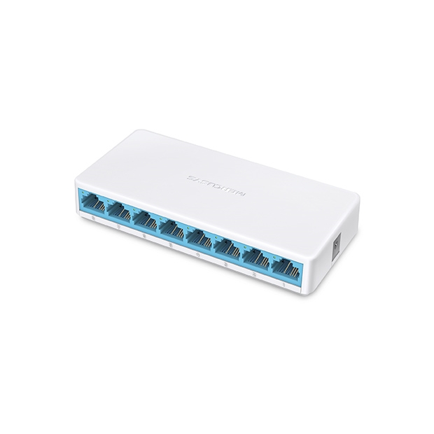 TP-LINK%20MERCUSYS%20MS108%208%20PORT%2010/100%20YONETILEMEZ%20DESKTOP%20SWITCH%20PLASTİK%20KASA