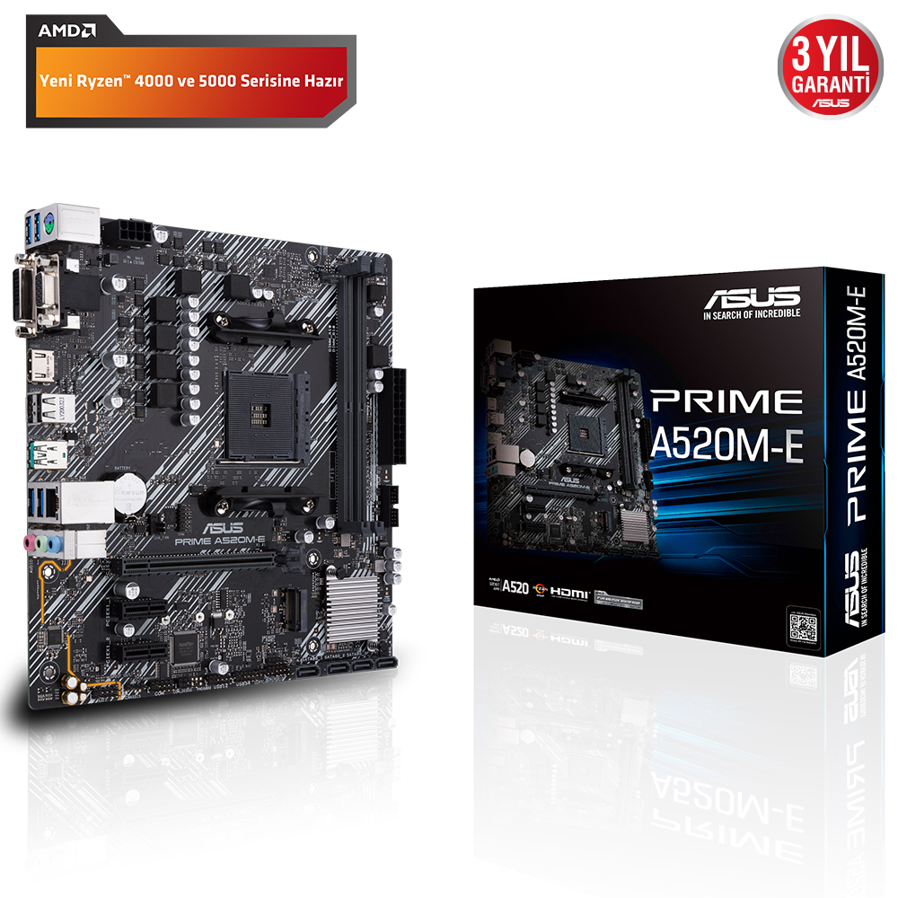 ASUS%20PRIME%20A520M-E%202xDDR4%20VGA/DVI/HDMI%201xM2%20AM4%20ANAKART