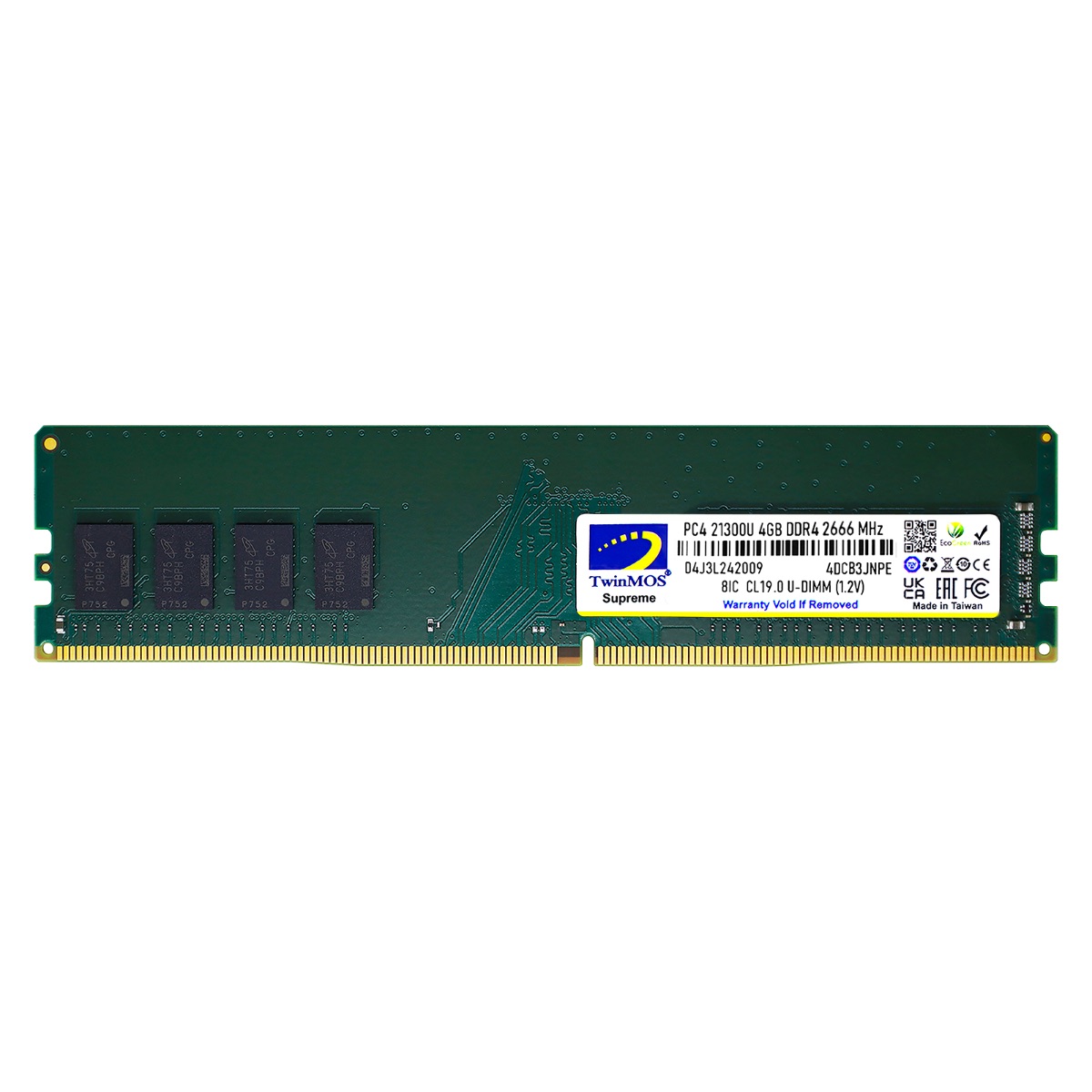 TWINMOS%204GB%202666MHz%20DDR4%20MDD44GB2666D%20PC%20RAM