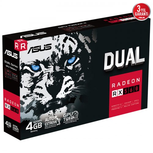 ASUS%20DUAL-RX560-4G%20RX560%204GB%20GDDR5%20128Bit%20HDMI/2xDP%20PCI-E%203.0%20DX12