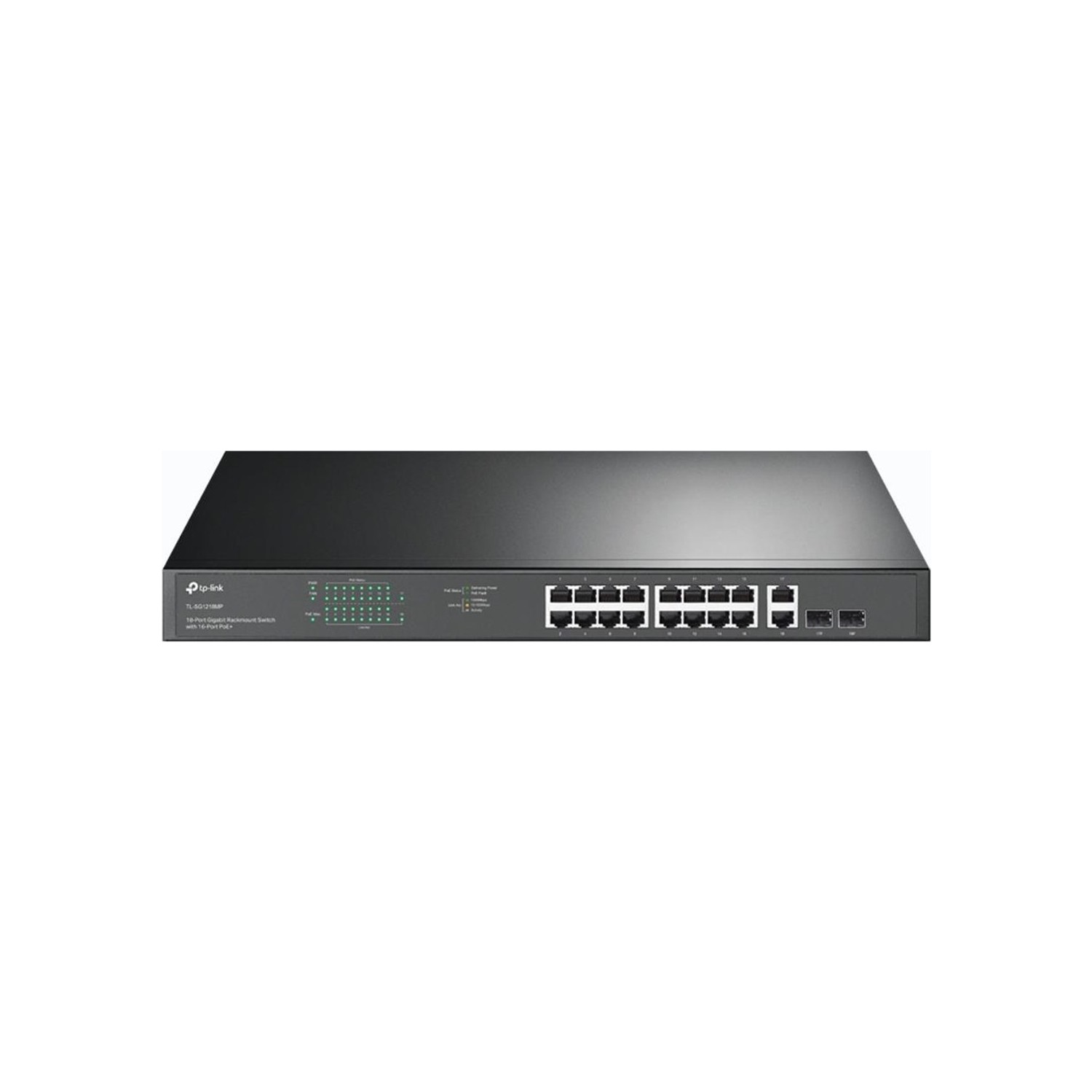 TP-LINK%20TL-SG1218MP%2018%20PORT%2010/100/1000%2016%20PORT%20POE+%202%20X%20SFP%20192%20WATT%20YONETILEMEZ%20RACK%20MOUNT%20SWITCH