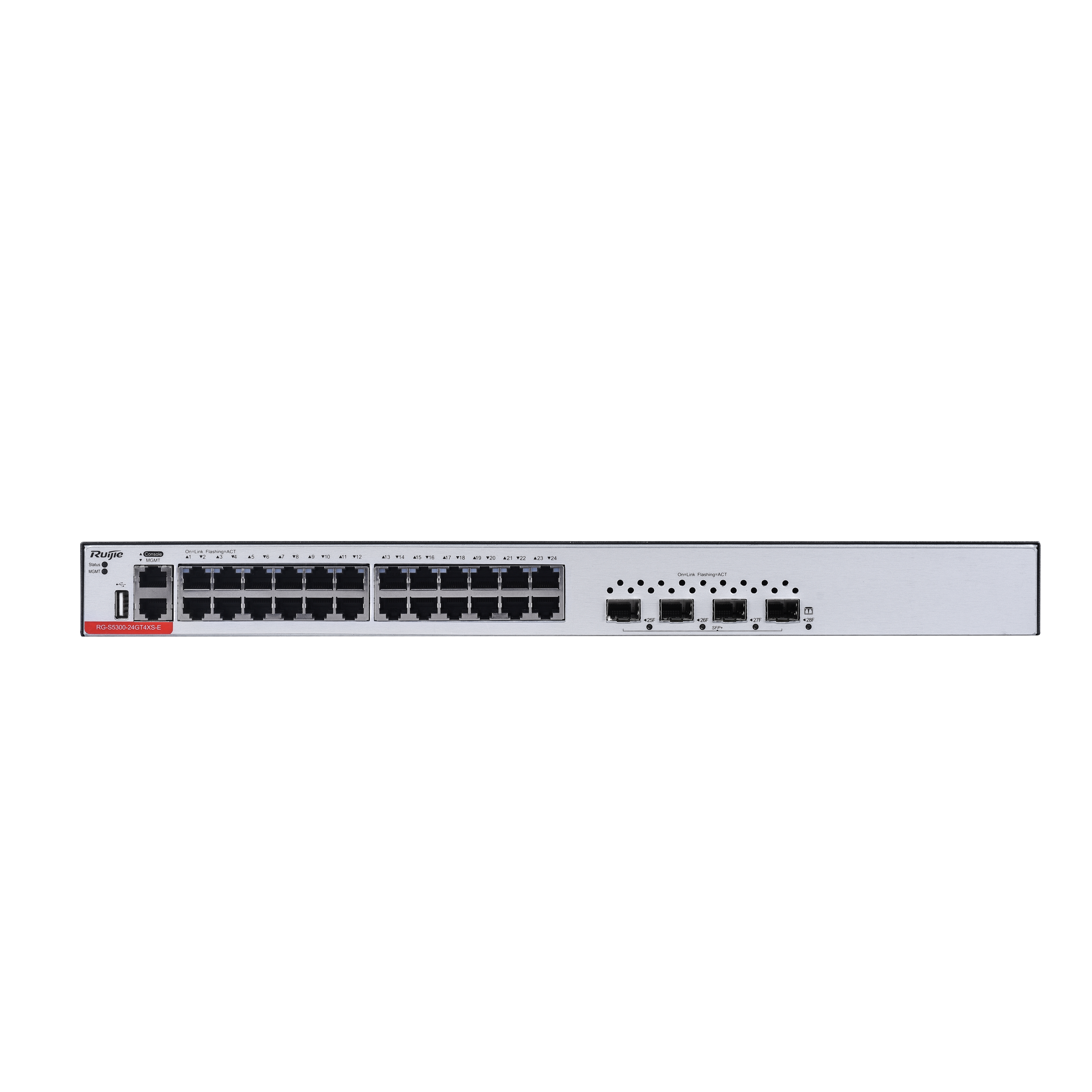 RUIJIE%20RG-S5300-24GT4XS-E%2024%20PORT%2010/100/1000%204-PORT%201G/10G%20SFP+%20LAYER%203%20YÖNETİLEBİLİR%20RACK%20MOUNT%20SWITCH