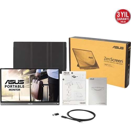 ASUS%20ZENSCREEN%20MB16ACE%2015.6’’%205MS%201920x1080%20USB%20TYPE-C%20TAŞINABİLİR%20LED%20MONITOR