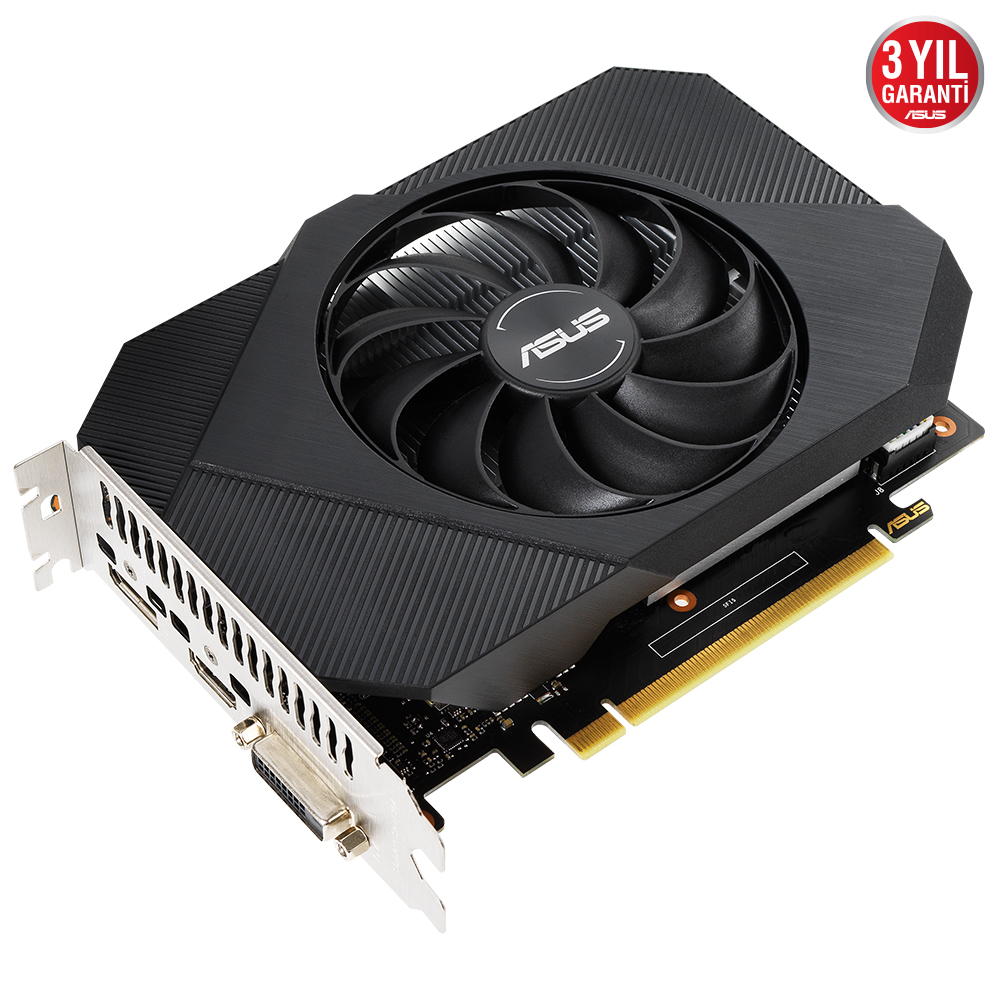 ASUS%20PH-GTX1650-O4GD6%20GTX1650%204GB%20GDDR6%20128Bit%20DVI/HDMI/DP