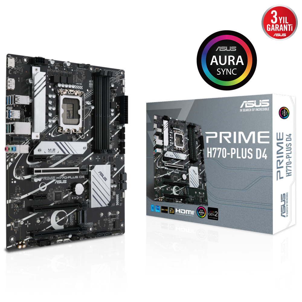 ASUS%20PRIME%20H770-PLUS%20D4%204xDDR4%205066%20DP/HDMI%203xM2%20USB3.2%20AURA%20RGB%202.5Gbit%20LAN%20ATX%20128GB%20RAM%20DESTEĞİ%201700p%20(12.Gen/13.Gen)