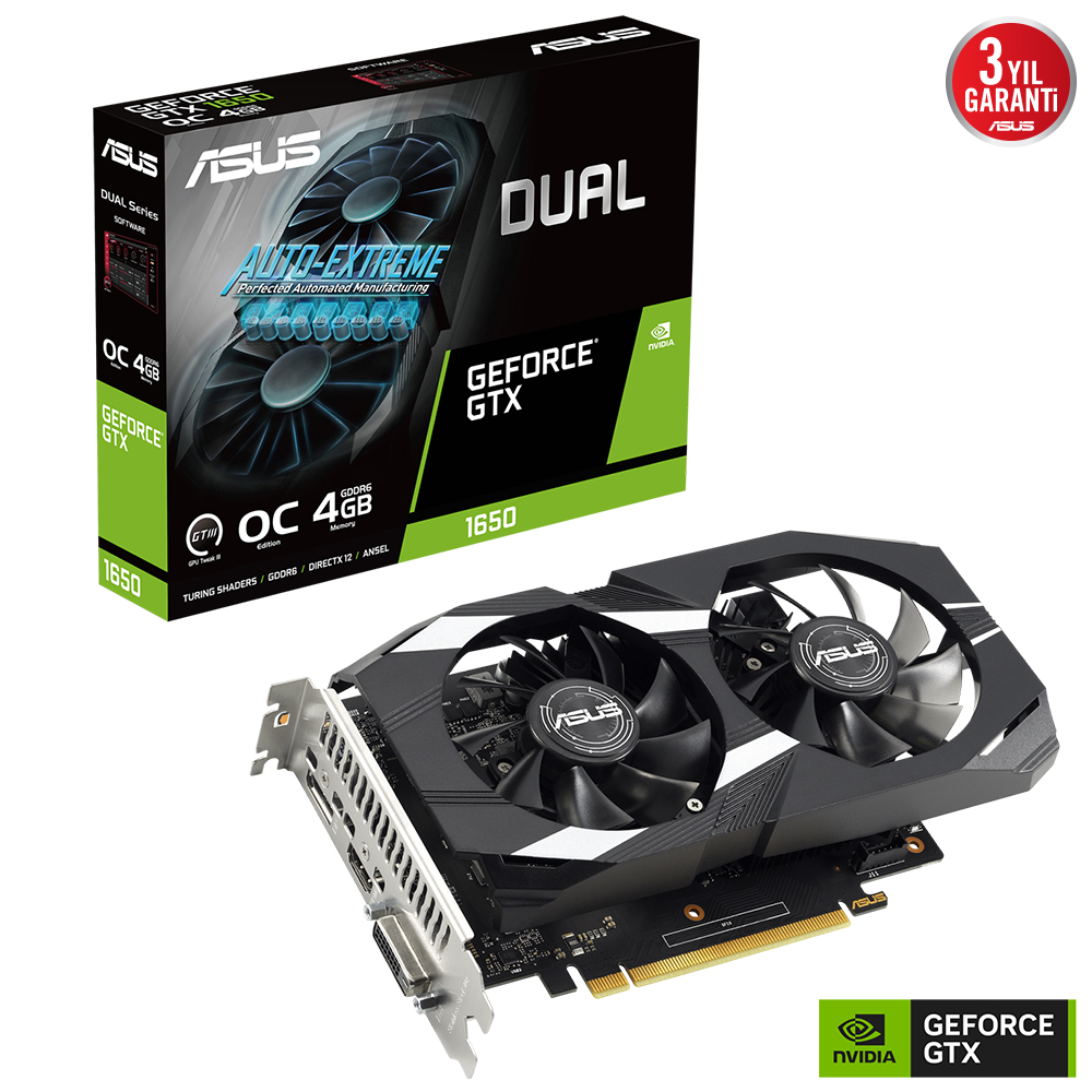 ASUS%20DUAL-GTX1650-O4GD6-P-V2%204GB%20GDDR6%20128Bit%20DVI/HDMI/DP