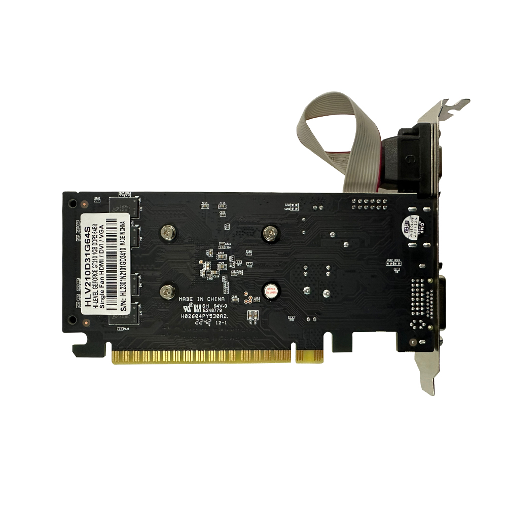 HI-LEVEL%20HLV210D31G64S%20GEFORCE%20GT210%201GB%20DDR3%2064Bit%20VGA/DVI/HDMI%2016X%20DX11