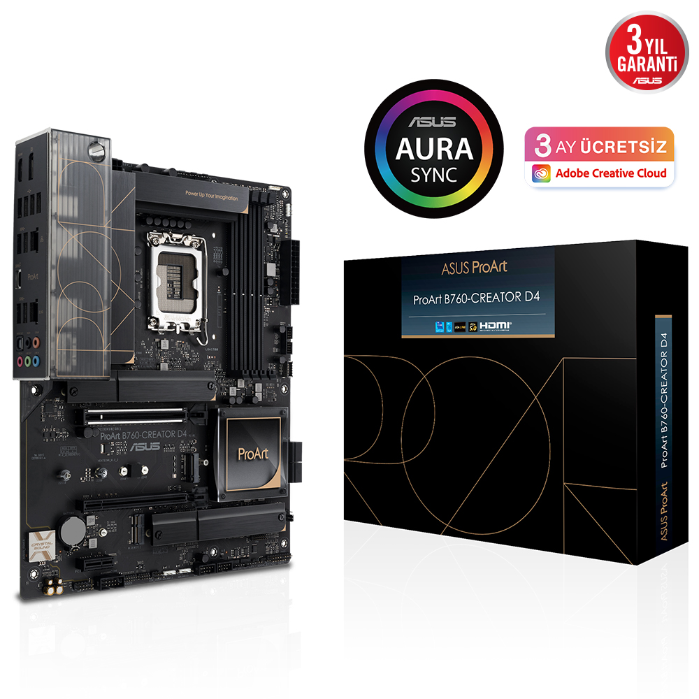 ASUS%20PROART%20B760-CREATOR%20D4%20INTEL%20B760%20LGA1700%20DDR4%205333%20HDMI%20DP%20TYPE-C%203x%20M2%20USB3.2%20AURA%20RGB%202.5Gbit%20Gbit%20LAN%20ATX%20PCIe%205.0%20x16%20Slot%2012+1%20GUC%20ASAMASI%20ASUS%20CONTROL%20CENTER%20EXPRESS%20HEDIYELI