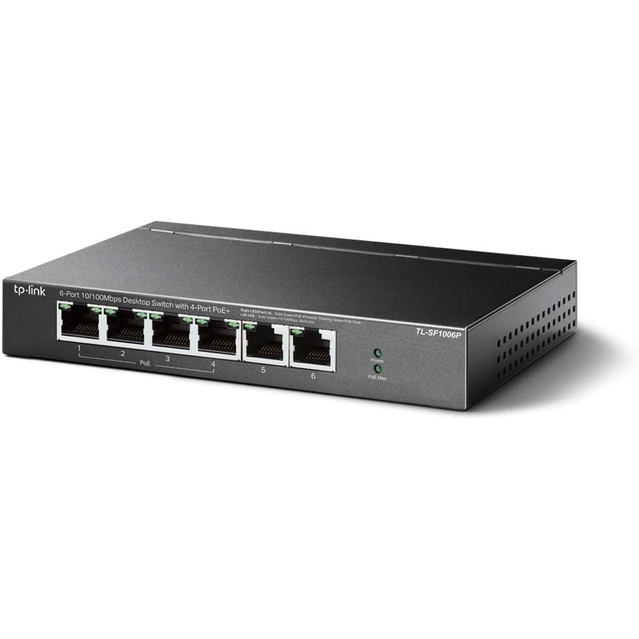 TP-LINK%20TL-SF1006P%206%20PORT%2010/100%204%20PORT%20POE%202%20X%20UPLINK%20YONETILEMEZ%20DESKTOP%20SWITCH