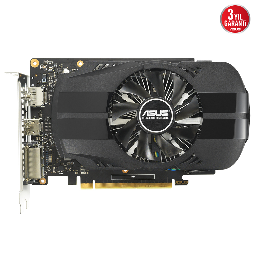 ASUS%20PH-GTX1650-O4GD6-P-EVO%20GTX1650%204GB%20GDDR6%20128Bit%20DVI/HDMI/DP