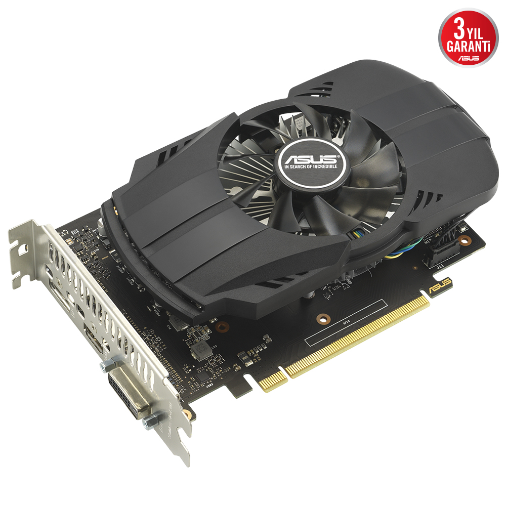 ASUS%20PH-GTX1650-O4GD6-P-EVO%20GTX1650%204GB%20GDDR6%20128Bit%20DVI/HDMI/DP