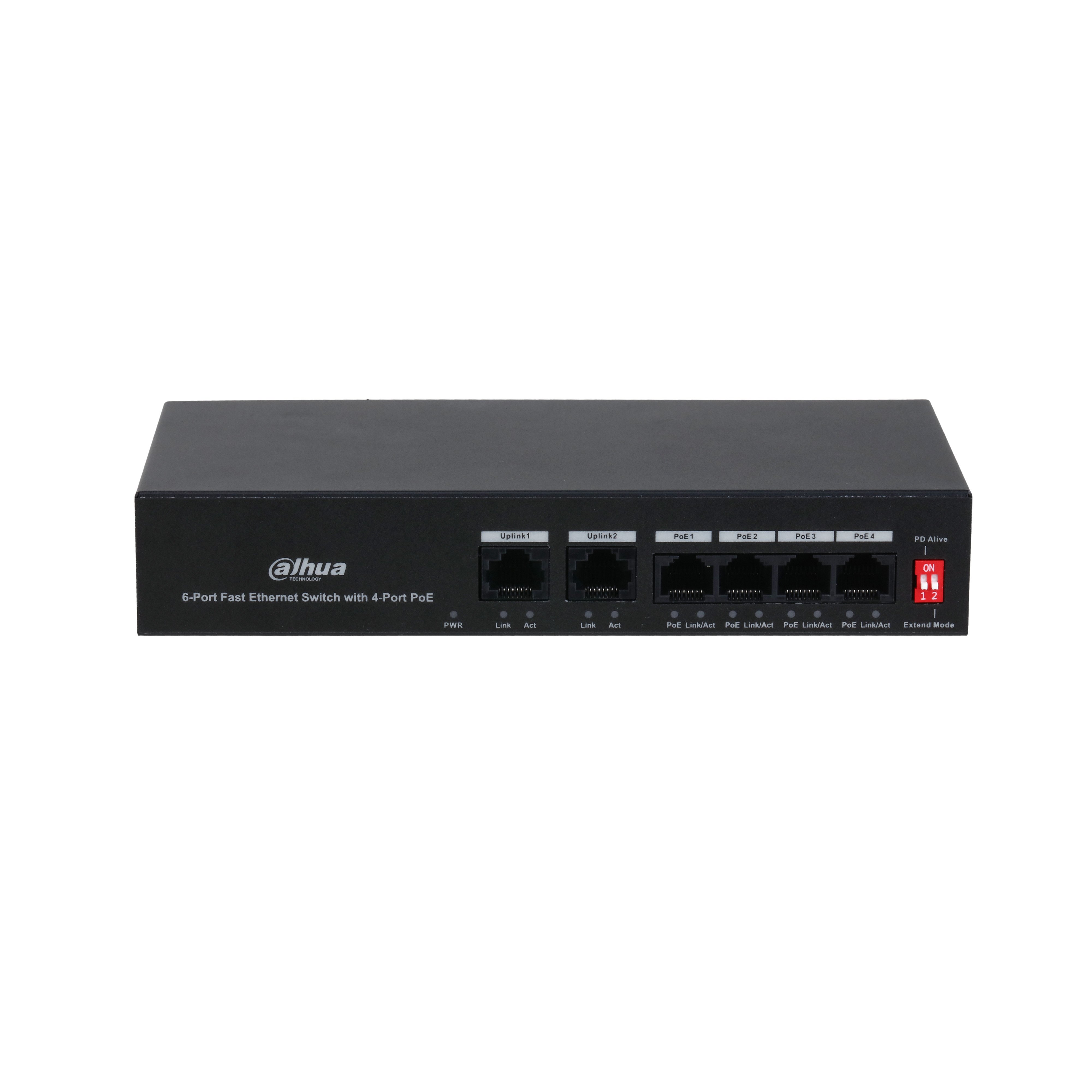 DAHUA%20PFS3006-4ET-36%204%20PORT%20POE%2010/100%202FE%20UPLINK%2036W%20YONETILEMEZ%20SWITCH