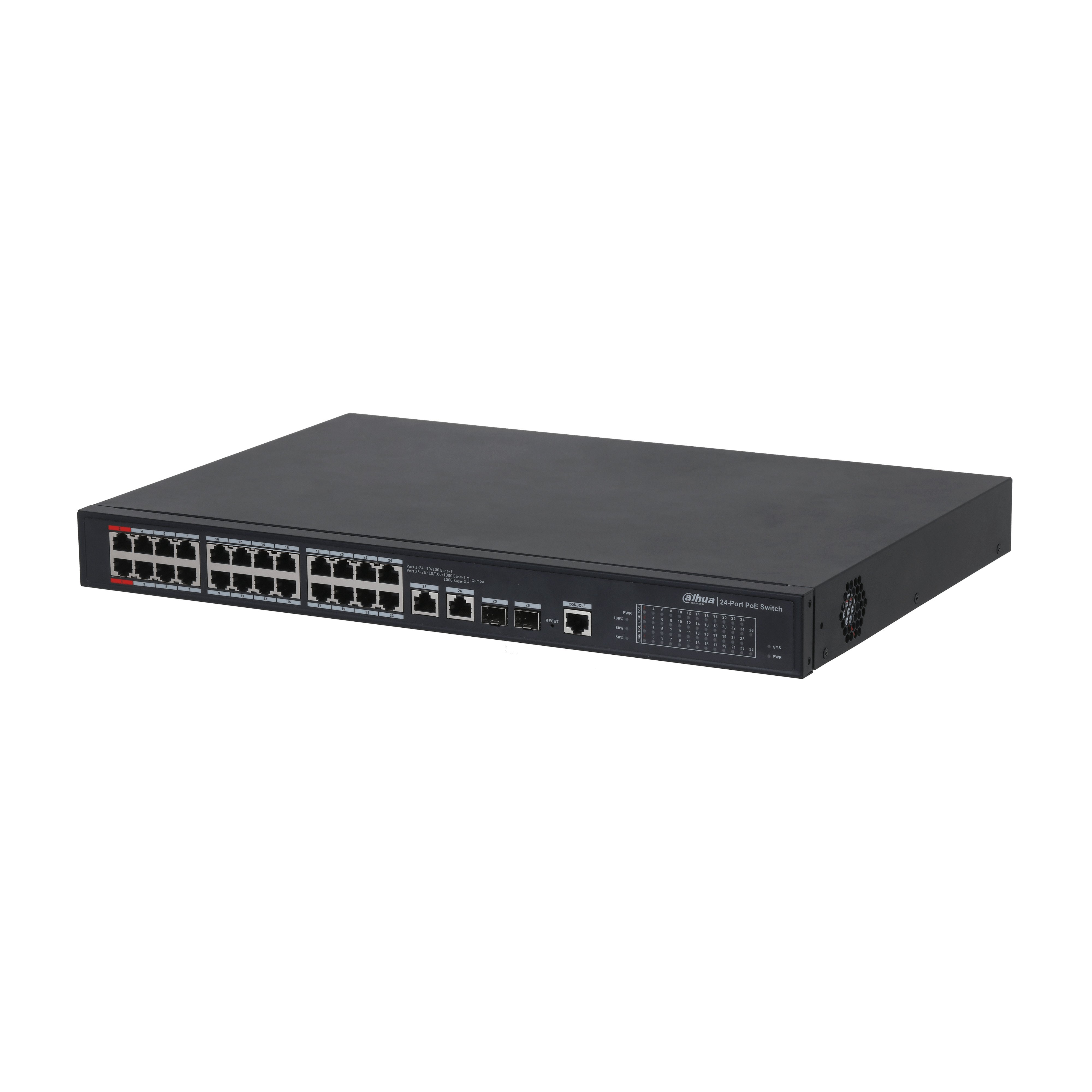 DAHUA%20PFS4226-24ET-360-V3%2024%20PORT%20POE%2010/100%202xSFP%20360W%20YONETILEBILIR%20SWITCH