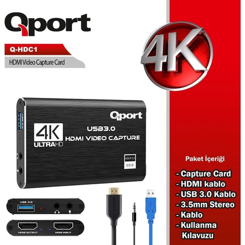 QPORT%20Q-HDC1%20USB%20TO%20HDMI%20CAPTURE%20KART