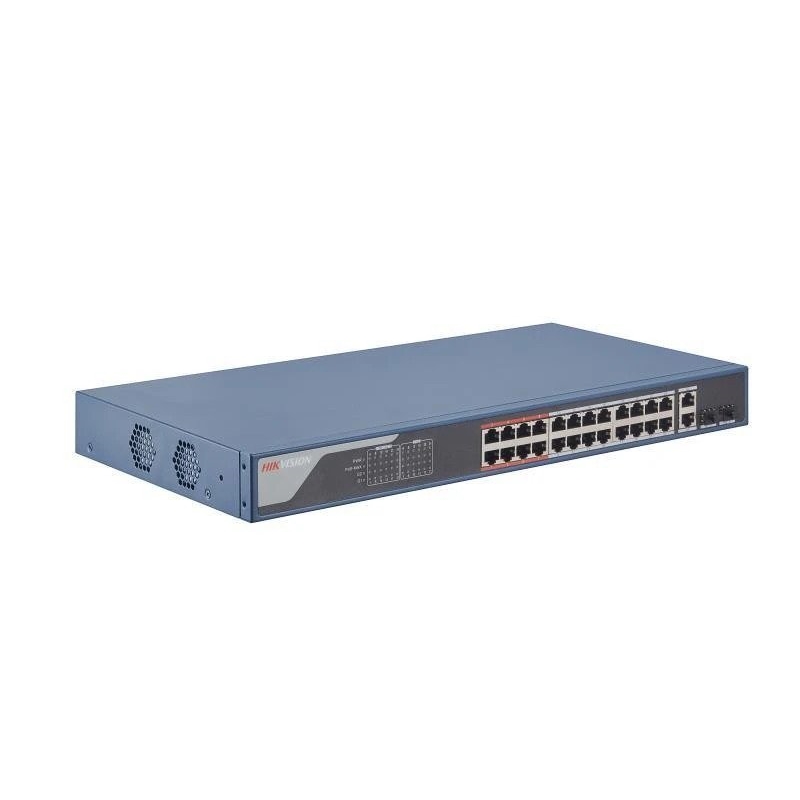 HIKVISION%20DS-3E1326P-EI%2024%20PORT%2010/100%2024%20PORT%20POE%202%20PORT%20GİGABİT%20UPLINK%20370W%20YONETILEBILIR%20SWITCH