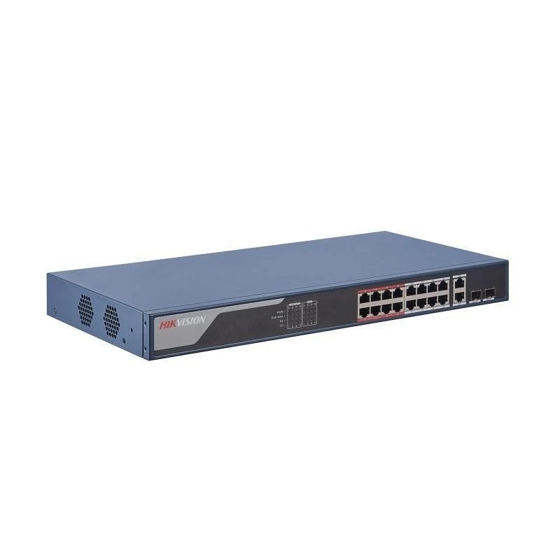 HIKVISION%20DS-3E1318P-EI%2016%20PORT%2010/100%2016%20PORT%20POE%202%20PORT%20GİGABİT%20UPLINK%20230W%20YONETILEBILIR%20SWITCH