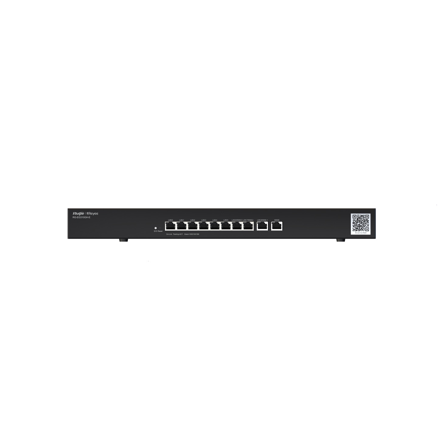 RUIJIE%20RG-EG310GH-P-E %2010%20PORT%20GIGABIT%2010/100/1000%208%20PORT%20POE/POE+%20YONETILEBILIR%20GATEWAY/ROUTER