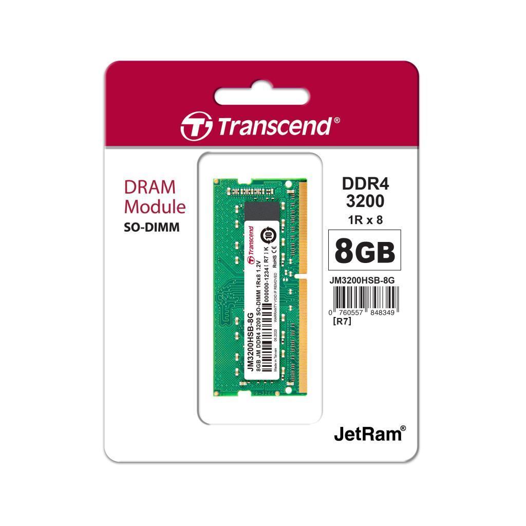 TRANSCEND%208GB%203200Mhz%20DDR4%201.2V%20JM3200HSB-8G%20NOTEBOOK%20RAM