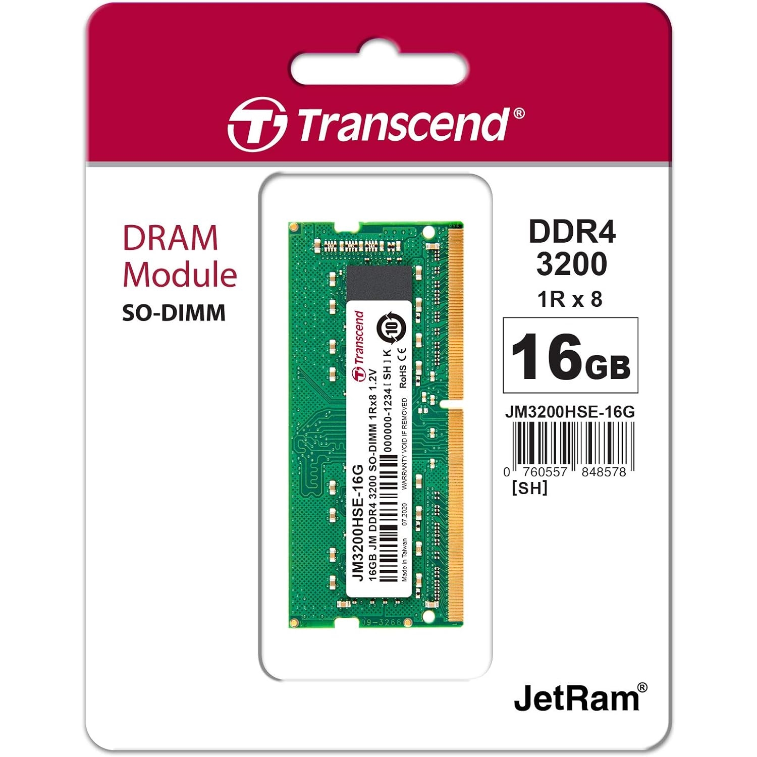 TRANSCEND%2016GB%203200Mhz%20DDR4%201.2V%20JM3200HSB-16G%20NOTEBOOK%20RAM