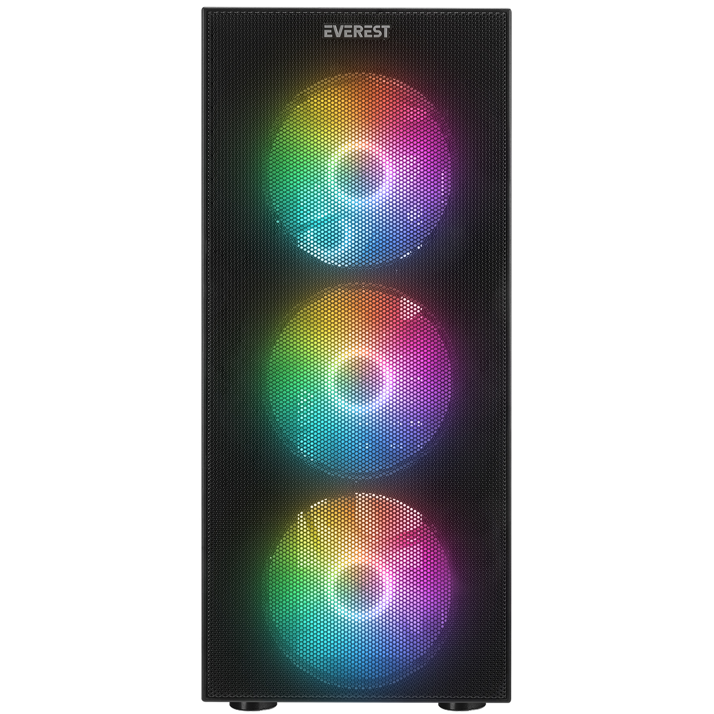 EVEREST%20FACED%20V1%20MESH%20PSU%20YOK%204x12CM%20RGB%20FAN%20ATX%20TEMPERED%20GLASS%202xUSB2.0/1xUSB3.0%20SİYAH%20MID%20TOWER%20GAMİNG%20KASA