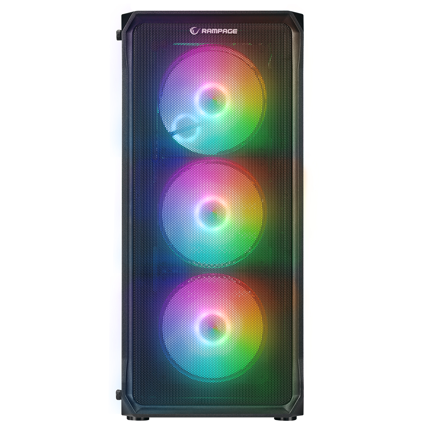 RAMPAGE%20COMPACT%20750W%2080+%20BR%204x12CM%20RGB%20FAN%20ATX%20TEMPERED%20GLASS%202xUSB2.0/1xUSB3.0%20SİYAH%20MID%20TOWER%20GAMİNG%20KASA