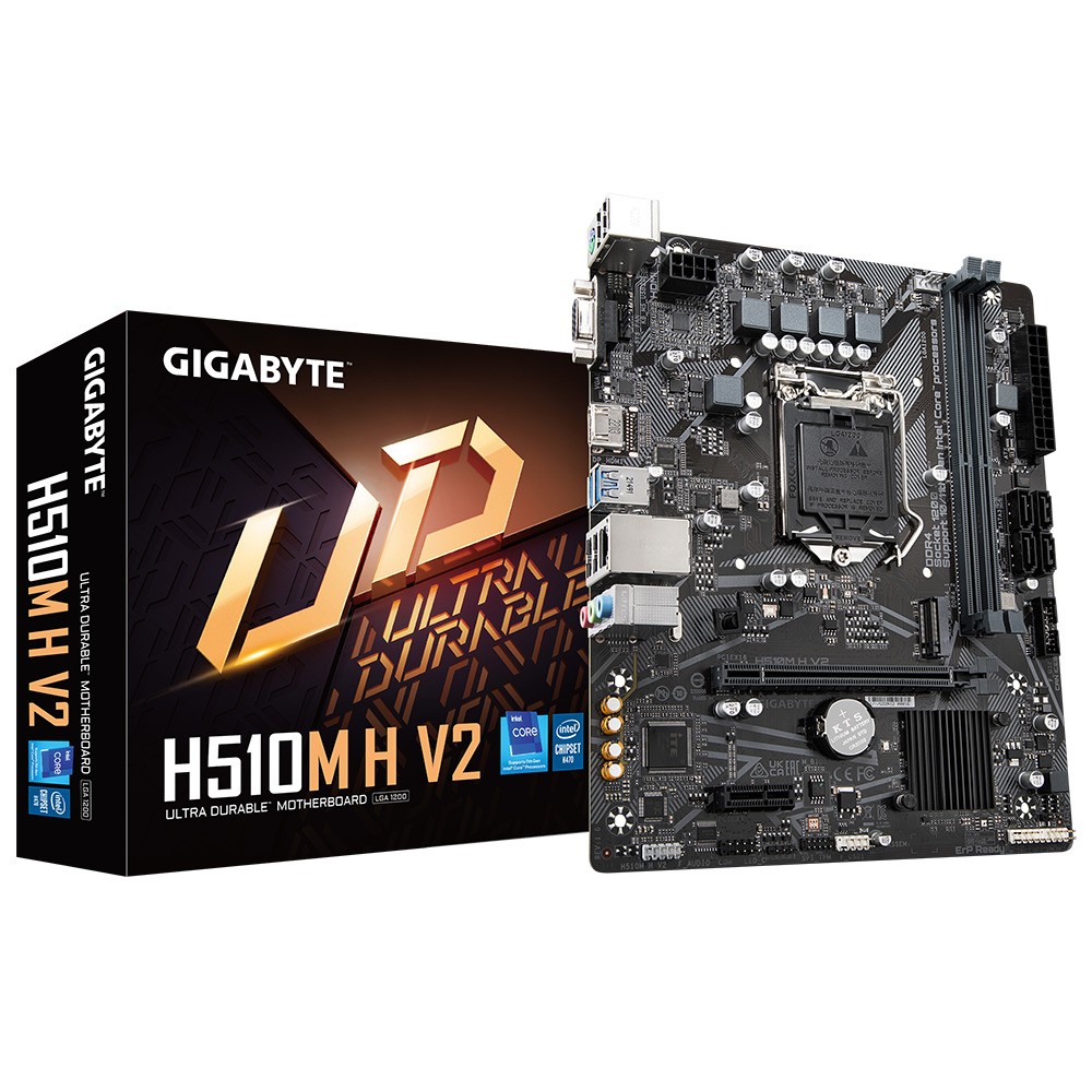 GIGABYTE%20H510M-H-V2%202xDDR4%20VGA/HDMI%201xGLAN%201xM.2%201200Pin%20ANAKART