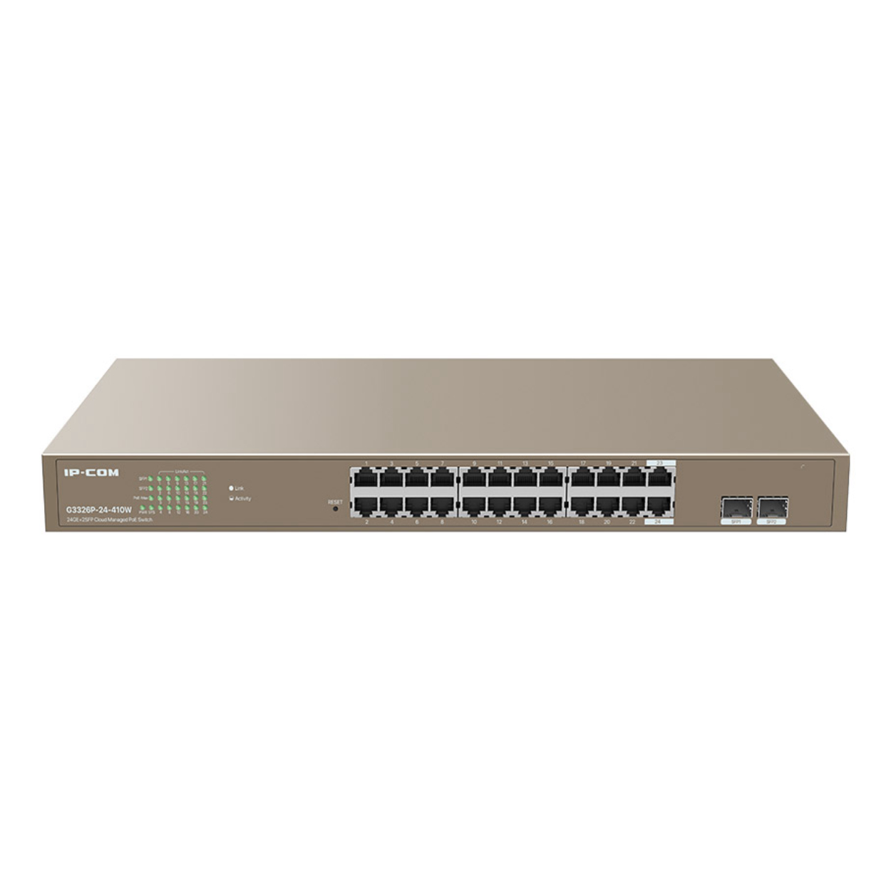 IP-COM%20G3326P-24-410W%2024%20PORT%2010/100/1000%2024%20PORT%20POE%202%20X%20SFP%20370W%20CLOUD%20YÖNETİLEBİLİR%20RACK%20MOUNT%20SWITCH