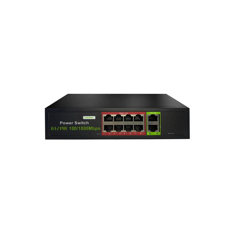 TIWOX%20TP-G8002%208%20PORT%2010/100/1000%208%20PORT%20POE%202GE%20UPLINK%2096W%20YONETILEMEZ%20DESKTOP%20SWITCH