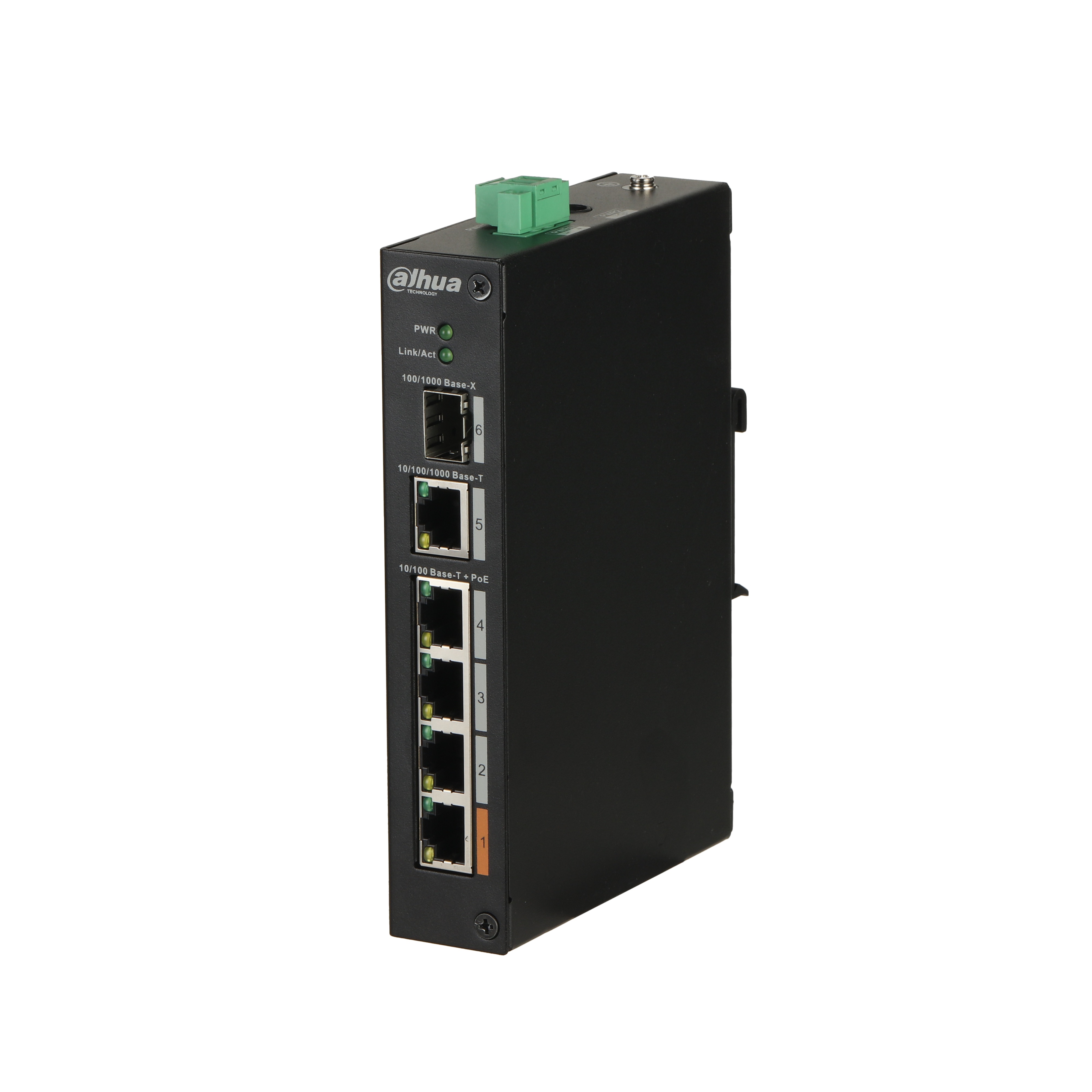 DAHUA%20PFS3106-4ET-60%204%20PORT%20POE%2010/100%201GE%20UPLINK%201xSFP%2060W%20YONETILEMEZ%20SWITCH