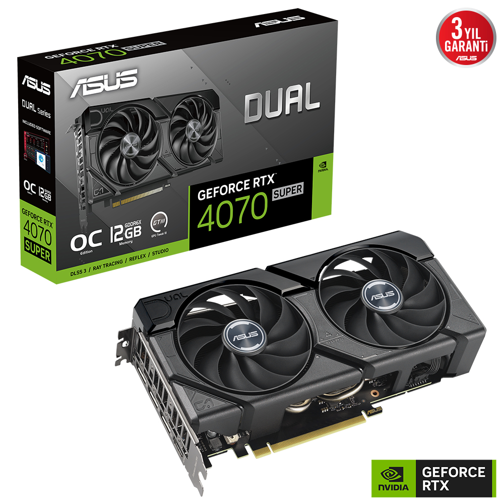 ASUS%20DUAL-RTX4070S-O12G-EVO%20RTX4070%20SUPER%20OC%2012GB%20GDDR6X-192bit-2550MHz-OC-HDMI-3xDP-DLSS3%20EKRAN%20KARTI