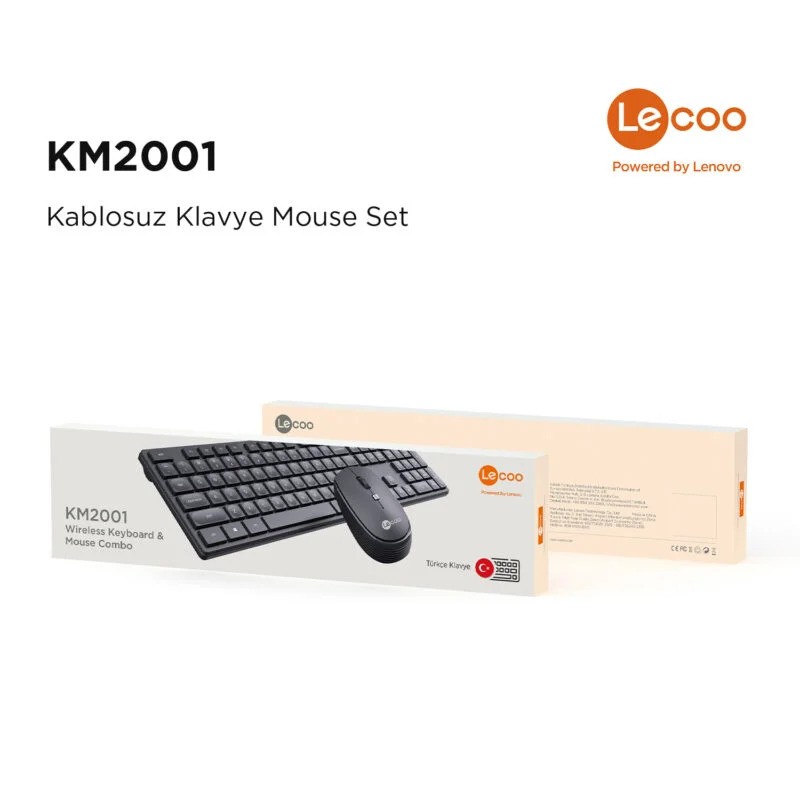 LECOO%20KM2001%20KABLOSUZ%20SİYAH%20Q%20KLAVYE+MOUSE