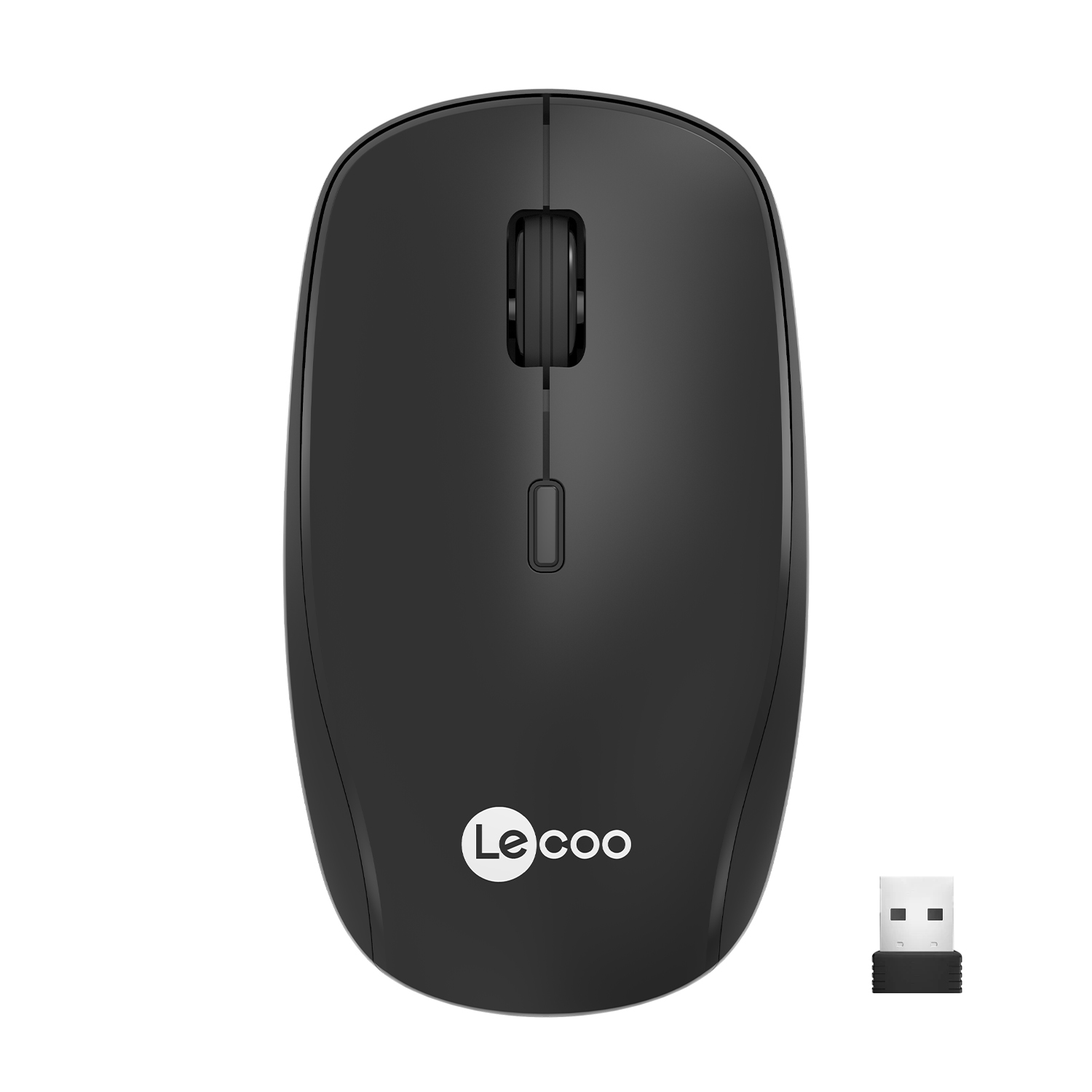 LECOO%20WS203%20KABLOSUZ%202400%20DPI%20SİYAH%20MOUSE