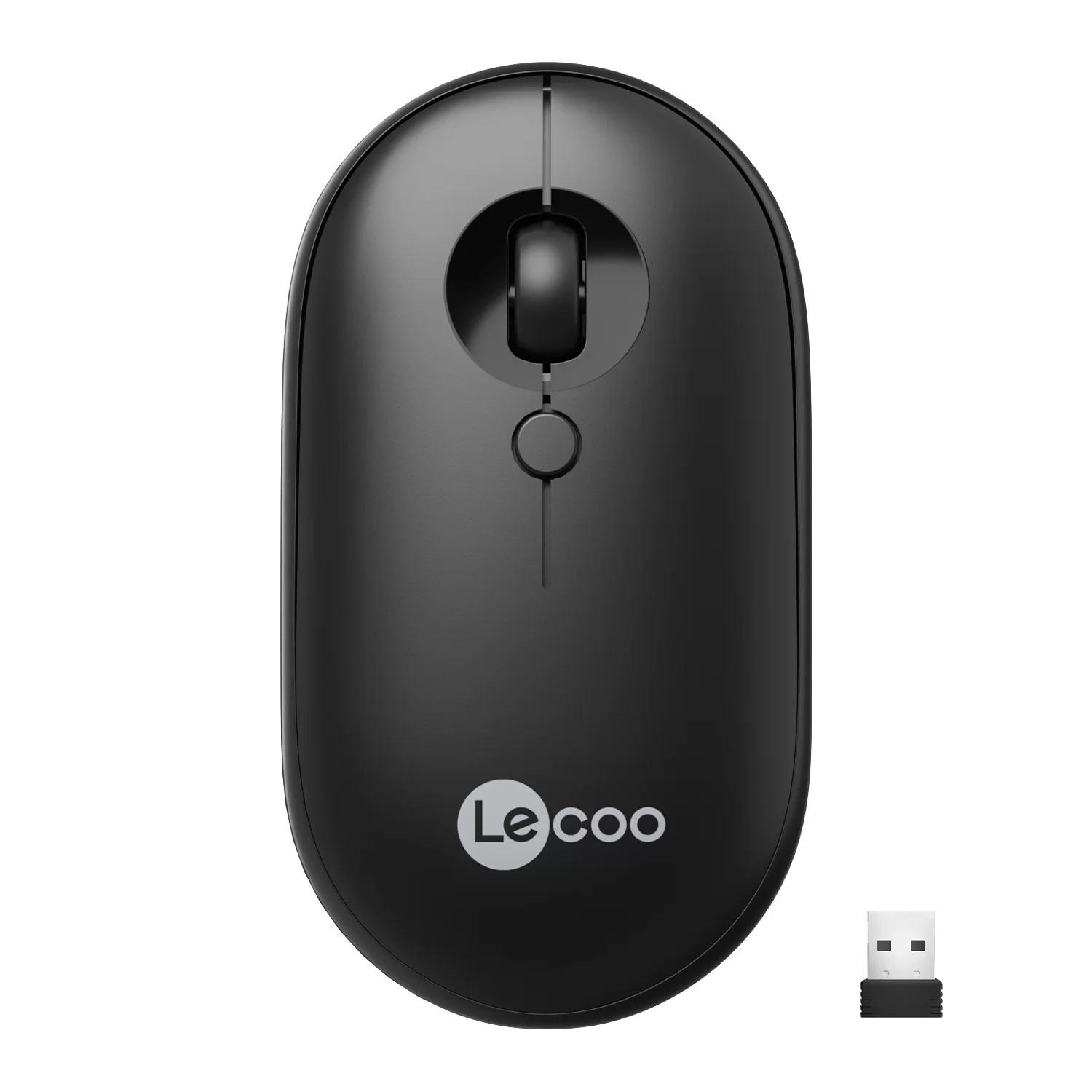 LECOO%20WS212%20KABLOSUZ%201600%20DPI%20SİYAH%20MOUSE