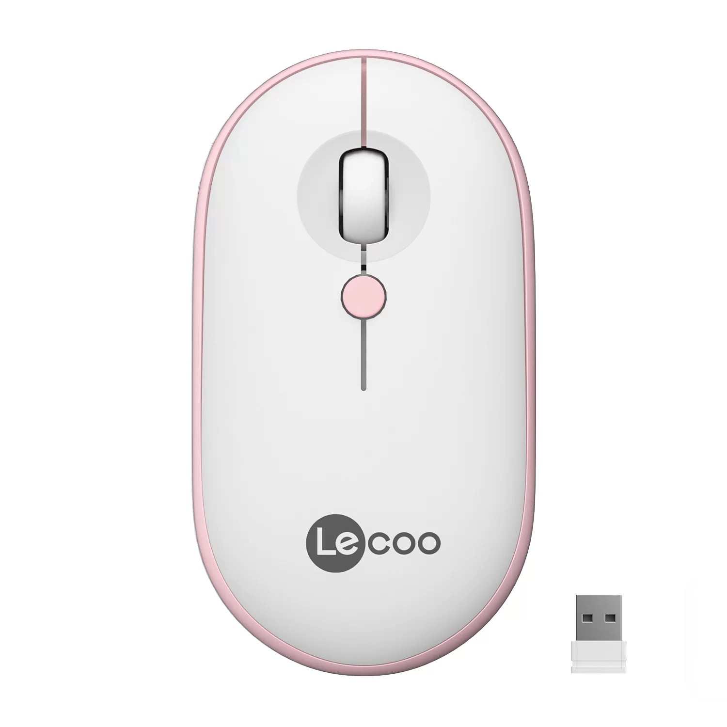 LECOO%20WS212%20KABLOSUZ%201600%20DPI%20BEYAZ/PEMBE%20MOUSE