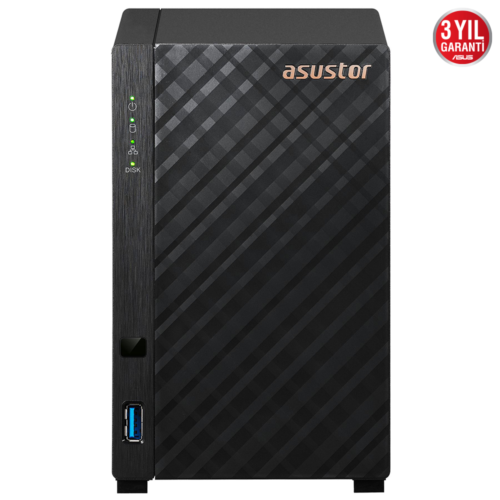 ASUSTOR%20AS1102TL%201GB%20DDR4%202%20BAY%20(2x%2022TB%20Desteği)%20Realtek%20RTD1619B%201GbE%20x1,%20USB%203.2%20x1,%20USB%202.0%20x1%20NAS%20DEPOLAMA%20ÜNİTESİ