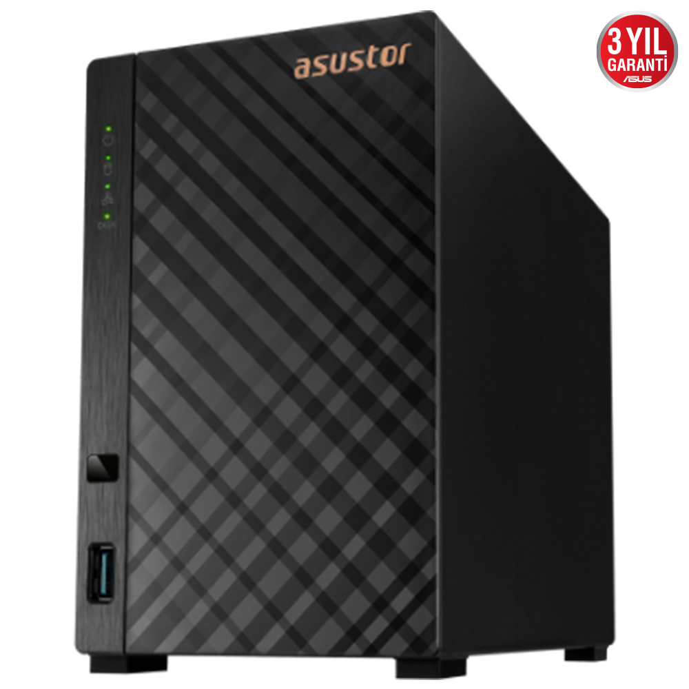 ASUSTOR%20AS1102TL%201GB%20DDR4%202%20BAY%20(2x%2022TB%20Desteği)%20Realtek%20RTD1619B%201GbE%20x1,%20USB%203.2%20x1,%20USB%202.0%20x1%20NAS%20DEPOLAMA%20ÜNİTESİ