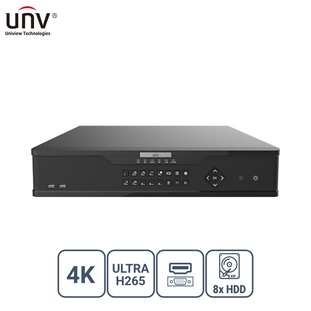 UNIVIEW%20NVR308-32X%2032%20KANAL%20VGA/HDMI%208x%20HDD%20H265+%20NVR%20KAYIT%20CİHAZI