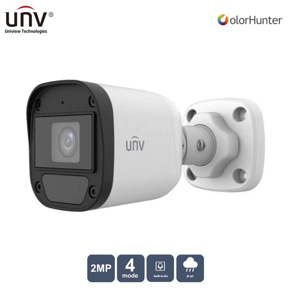 UNIVIEW%20UAC-B112-AF28-W%202MP%202.8MM%20COLORHUNTER%2020MT%20IP67%20AHD%20DAHİLİ%20SES%20IR%20BULLET%20KAMERA